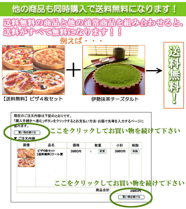 他の商品も同時購入で送料無料