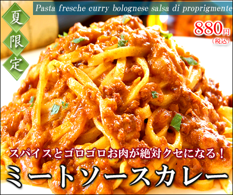 ミートソースカレー　生パスタ　ピザ　通販