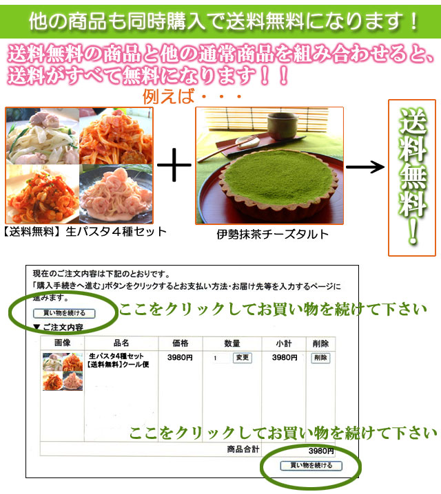 他の商品も同時購入で送料無料です